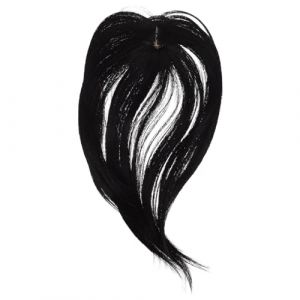 OSALADI Postiche &agrave; Frange Rideau 3D Naturelle Noire Postiche Synth&eacute;tique -Longue Ondul&eacute;e Ajustement Confortable pour Cosplay F&ecirc;tes et Usage Quotidien en Cheveux Humains (Original MJW, neuf)