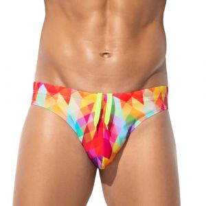 Casey Kevin Maillot de Bain Homme Mini Slip Swim Piscine Just for Men Natation Jammer Drole Bronzant Surf Sexy Moulant Short Briefs Swimwears Plage Séchage Rapide (Casey-Kevin, neuf)