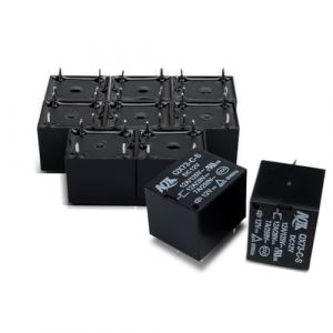 Innfeeltech 10 pièces relais de puissance QX73-C-S 5 broches DC 12V Mini SPST Relais de bobine de puissance pour la protection des circuits électriques (XINGZHI TECH, neuf)