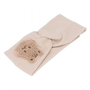 BONKZEBU Baby Bandbands Coton Doux Super Extensible, Cartoon Pattern Protection Enveloppe pour les Tout-petits, Bandeau de nouveau-n&eacute; pour Filles, Bandeaux pour B&eacute;b&eacute;s Gar&ccedil;on, Bandeau b&eacute;b&eacute; (Beige) (Shenlior, neuf)