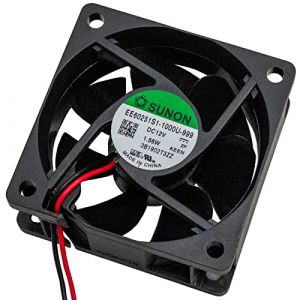 Fan Ventilateur 12V DC 1,47W 60x60x25mm 39,9m³/h 4500U/Min 39,9m³/h Sunon EE60251S11000U999 (IT-Tronics GmbH, neuf)