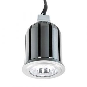 Planetitaly Spot LED RGBW 12W 24V 24 Volts Ampoule LED Dimmable Multi Couleur Chromothérapie Jougs de Lumière RGB + Blanc Spot Synchronisé Mixer DMX512 Puce Led High Power 4 x 3W RGB+Blanc (PlanetItaly, neuf)