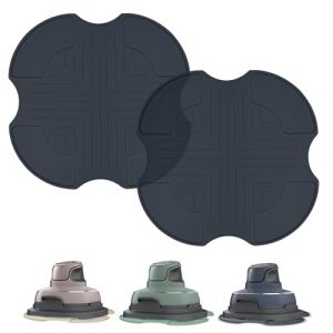 2 PCS Dessous de Plat en Silicone pour Ninja CRISPi Friteuse &agrave; Air FN101EUSG, Sous-verres en Silicone Accessoires pour Air Fryer Ninja FN101EU (HATELLY, neuf)