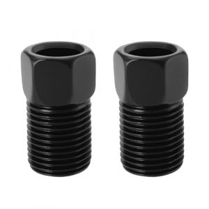 LT Easiyl 2X écrous de Manchon de Frein à Disque de Vélo M8x0,75 Rechange 0720446 Vis de Raccord de Conduite de Frein Compatible avec Magura Compatible avec Avid Compatible avec Shimano (LT-Easiyl, neuf)