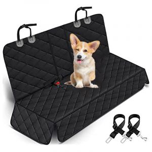 YYBCDSA Housse Protection Voiture Chien, pour Fiat 500/500C/500E/Abarth 500 2007-2022 Siege Voiture Chien Transport Couverture Chien Voiture Banquette Arriere, Imperméable Antidérapant (HAxianghui08, neuf)