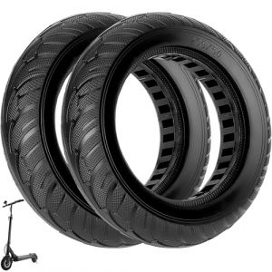 VOLOHAS Lot de 2 pneus pleins en caoutchouc 200 x 50 pour scooter électrique Dualtron Speedway Mini 4 Pro/SpeedTrott GX12 - Amortissement anti-explosion - Roue de scooter - 8" - 8,0 x 2,0 - Pneu de (Flycoo, neuf)