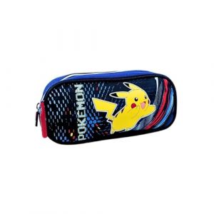 mybagstory - Trousse &ndash; Pok&eacute;mon &ndash; Trousse Un Compartiment - Enfant - Ecole - Maternelle - Garderie - Trousse Garcon &ndash; Taille 23 cm - Id&eacute;e Cadeau (Mon jouet pr&eacute;f&eacute;r&eacute;, neuf)