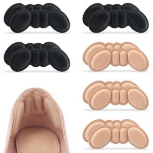 BDEPSTR 6 Paires Coussinet Talon,AutoadhéSifs ProtèGe Talon Chaussure,Coussinet Talon Adapté Aux Hommes Et Aux Femmes，éVite Les Frottements Et Les Ampoules-B (ZLw6679, neuf)