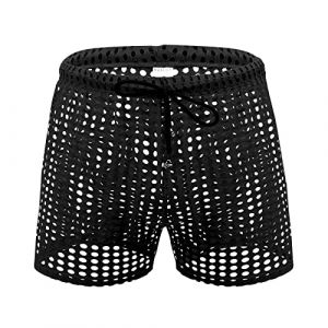 String Homme Sexy Dentelle,Slip Banane Deguisement Homme Saint Valentin Slip Homme Original Deguisement Homme Drole Calecon Homme Sexy Coquin érotique Lingerie Erothique Sexy Homme Slip Coton (IHUAE, neuf)