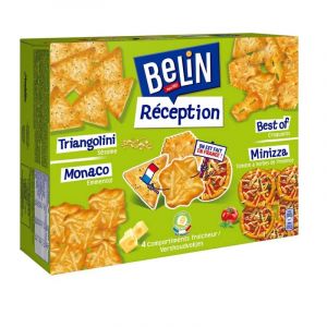 BELIN - Crackers Assortisement Réception 380G - Lot De 3 (distribution-pro, neuf)