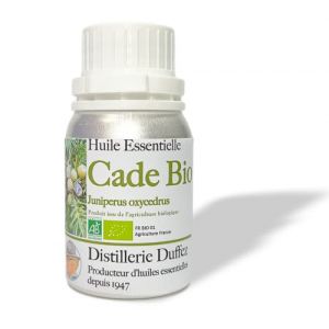 Huile Essentielle de Cade Bio 100ml - Fabriqu&eacute;e En France - 100% Pure et Naturelle - Distillerie Duffez (Distillerie Duffez, neuf)
