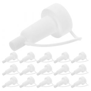 iplusmile Embouts Compte-Gouttes Trompette Blancs 20 pour Flacons Ampoules 200 Pi&egrave;ces en Plastique Solide Distribution Pr&eacute;cise de Liquides en Laboratoire et Usage M&eacute;dical (Dawkinshall, neuf)