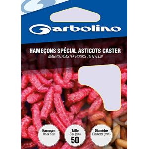 Garbolino HAMECON Monte Special ASTICOTS Caster - 10, 10/100, N°18, 50 (Ultra Discount France, neuf)