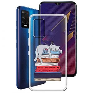 CXKJ Coque pour Wiko Power U20 (6.82 Pouce) Case, Ultra Fin Silicone TPU Bumper Transparent Housse Etui de Protection Antichoc Cover,pour Wiko Power U20 - CX16 (YICHUANGXING STORE, neuf)