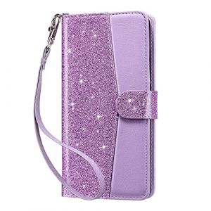 ULAK Coque Compatible avec Galaxy S20 FE, Portefeuille &Eacute;tui Housse en Cuir Protection avec Porte Carte Fonction Support, Coque pour Fille Con&ccedil;u pour Samsung Galaxy S20 FE 6,5'',Violet (easyarise, neuf)