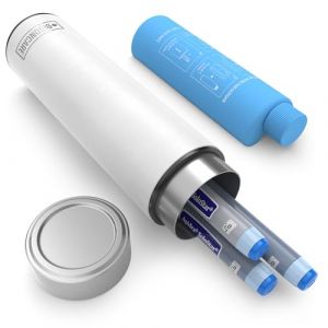 DISONCARE 60H Pochette Isotherme Medicaments Insuline Voyage 4 Stylo Biogel Sac Isotherme Medicament Transport Trousse Isotherme Boite medicaments avec 2 Glacieres(Polar Blanc) (Zhengzhou Dison Electric Co Ltd, neuf)