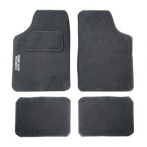 Auto Accessori Lupex - Jeu de Tapis de Sol pour Voiture, Compatible avec Berlingo, Jeu de Tapis de Sol avec nom de la Voiture brodé, avec Protection Contre Les Chutes, l'avant-l'arrière (LUPEX SHOP, neuf)