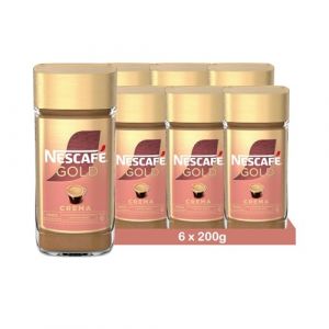 NESCAFÉ Gold Crema (6 x 200g) (prsWORLD, neuf)