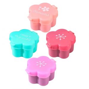 Récipients de voyage en caoutchouc pour produits de toilette en forme de pattes de chat/fleurs, accessoires de voyage pour cosmétiques, visage, corps, crème pour les mains (Chizisx, neuf)