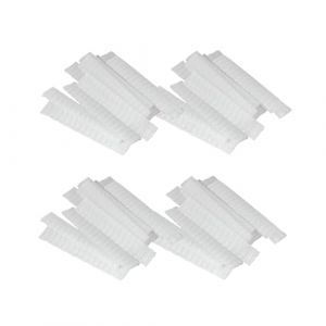 IWOWHERO 100 pi&egrave;ces Housses Protectrices Filet Plastique pour Pinceaux de Maquillage Prot&egrave;ge Vos Pinceaux Respirantes et Faciles &agrave; Identifier Adapt&eacute;es Au Rangement et Transport de (Ssaaya, neuf)