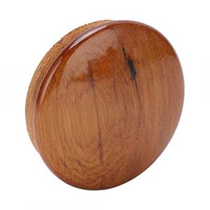 Capuchon central de volant de bateau, couvre-volant marin en bois de teck 2,5 pouces pour l'entretien (Dushiw, neuf)