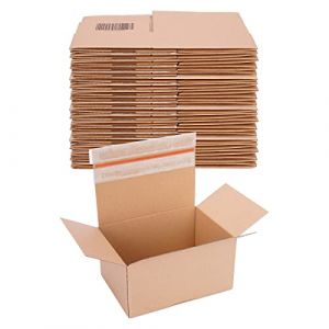 verpacking 40 cartons automatiques d'exp&eacute;dition avec couvercle adh&eacute;sif 23 x 16,5 x 11,5 cm - VP 35 (verpacking, neuf)