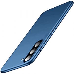 Samsung Galaxy S23 Cover, Ultra Mince Matte Handy Cover Slim Housse de Protection Anti-Rayures Anti-Choc Couverture Anti-d&eacute;rapante Bumper Case pour Samsung Galaxy S23 Hardcase 6.1 "Bleu Gris (Fulidy, neuf)