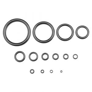 60pcs Kit de Guide Canne à Pêche 14 Tailles Anneau de Guides en Céramique pour Canne à Pêche #2#3#4#5#5.5#6#7#8#10#12#30 Kit de Remplacement des Yeux de Canne à Pêche (Flashice, neuf)