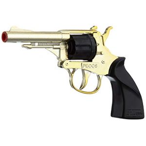 Aptaf&ecirc;tes - AC1409 - Pistolet cow-boy 15 cm enfant m&eacute;tal 8 coups - 15 cm (BeGenius, neuf)