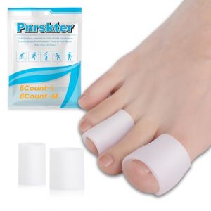 Protege Orteil Silicone, (14 PCS) Protection Orteil, Separateur Orteil, Gel Toe Spacer, Protege Doigt de Pied Pour Ampoules, Callosités, Soulagement de La Douleur de Friction(6pcs-L, 8pcs-M) (pnrskter, neuf)