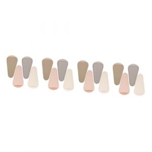 Healeved Ciseaux 16 Pièces Étui De Protection Ciseaux Manucure à Ciseaux De Pédicure Capuchons De Pointe De à Épiler Ciseaux Toilettage Outil Ongle De à Cuticules Ciseaux Cuticule Ongle (Sonieg, neuf)