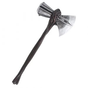 Damdos Accessoire d'Halloween Marteau Arme de Cosplay Taille 1:1 en Mousse PU Stormbreaker Thor's Odinson Hache Love and Thunders Collector Cool Cadeaux d'Anniversaire (FAOLONE-GB, neuf)