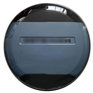Housse de pneu de secours pour Defender, housse de roue de secours en plastique pour LR Defender 90 110 130 2 portes 4 portes 2020 2021 2022 2023 2024 2025 (Tasman Blue-2) (qinrongbaihuo, neuf)