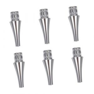 Gogogmee 6 pi&egrave;ces Lot de Embouts M&eacute;talliques pour Stylo Pointill&eacute; Diamant Outils de Remplacement pour Peinture Diamant Adapt&eacute;s DIY Point de Croix D&eacute;coration Ongles et Artisanat (Xiaanmall, neuf)