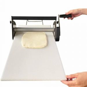 Laminoir &agrave; P&acirc;Te Compact professionnel, laminoir manuel &eacute;paisseur r&eacute;glable, acier inoxydable, utilisation, RS101 (Juan Peng-FR, neuf)