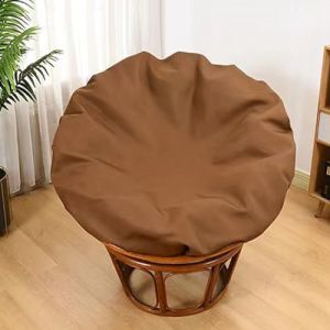 TENAGE Housse de Coussin Papasan, Housse de Coussin de Chaise Papasan r&eacute;sistante &agrave; l'eau, Housses de Chaise Papasan faciles &agrave; Nettoyer avec Fermeture &eacute;clair en int&eacute;rieur et en ext&eacute;rieur (MiaoDLSP, neuf)