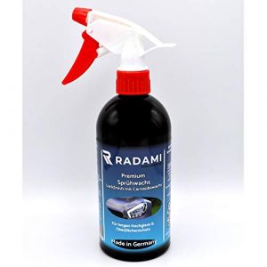 Cire en spray de qualit&eacute; sup&eacute;rieure avec cire de carnauba - Pour voiture - Soin brillant - En spray - 500 ml (radami, neuf)