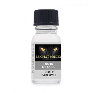 Le Chat Sorcier - Parfum d'Ambiance - Huile Parfum&eacute;e - Noix de Coco (10ml) (Le Chat Sorcier, neuf)