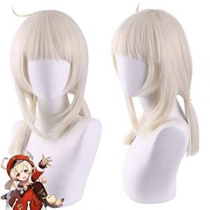 Perruque tendance pour un usage quotidien Cosplay perruque originale God Keli Hualing double queue de cheval Anime perruque (good stuff A, neuf)
