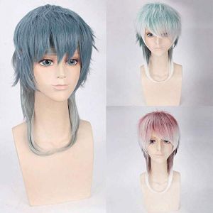 Halloween Fashion Christmas Party Dress Up Wig Cosplay Wig, Gay Hair, Daily Closing Face, Gradual Inversion, Lolita, Juvenile Hair, Short Hair Color:Pl-582-2 (good stuff A, neuf)