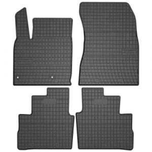 MOTOS Tapis de sol caoutchouc pour Nissan Qashqai III depuis 2021 Améliorez Votre Confort de Voyage avec Le tapis noir antidérapant Auto ET- tapis voiture Tous Temps pour Voiture, Protection Contre le (MOTOS EU, neuf)