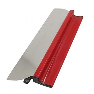 Spatule Enduit, Couteau à Enduire 40cm Lame D'écrémage Pour Cloison Sèche Spatule De Lissage Avec Poignée Confortable En Forme De Z, Taloche Enduit Couteau Finition D'enduits Béton, Murs (Art of stars, neuf)