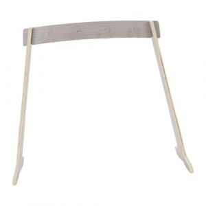 Harilla Support de Carillon en Bois, Support de Carillon Polyvalent Facile à Assembler, Support de Cible de Gong pour Salle de Classe, Bureau, Salon de Thé, Style B (Harilla, neuf)