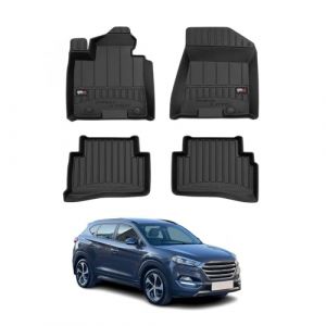 OMAC Tapis de Sol pour Hyundai Tucson 2015-2020 Noir Caoutchouc Premium (OMAC-GmbH, neuf)