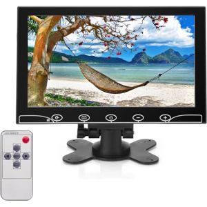 AISHICHEN Mini Moniteur 10,1", écran Raspberry Pi 1024 x 600, écran IPS avec HDMI USB VGA AV BNC - Moniteur Portable pour Bureau/Magasin/Ordinateur, TV Boxs (10.1-1024x600P) (AiSiCH, neuf)