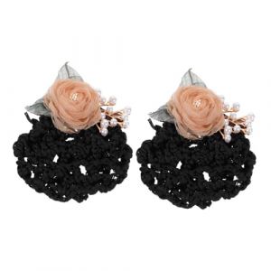 Didiseaon 2 Pièces Fleur de tête de poche en filet petits pains barrette à cheveux en résille hairpin hair clip barrette cheveux fille barettes cheveux filet à cheveux chignon fleuri Métal (Merkowski, neuf)
