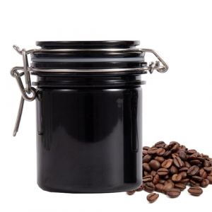 Boîte à Café Hermétique, Boîte à Conservation Hermétique, Bocal Hermetique, Bocaux à Café, Convient pour Conserver le Café, le Thé, la Farine, le Sucre, les Céréales, les Graines, les Noix, 250ml (DONGFENGHOUSE, neuf)