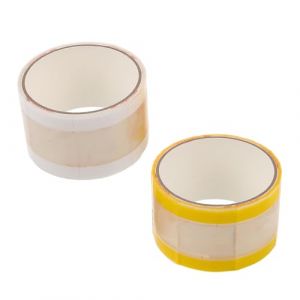 FOMIYES 2 Pi&egrave;ces Nail Stamp Cleaning Tape Easy-peel Residue Remover For Precise Nail Art Patterns Compatible With Stamping Tools Professional And DIY Manicure Accessories (Yaoys, neuf)