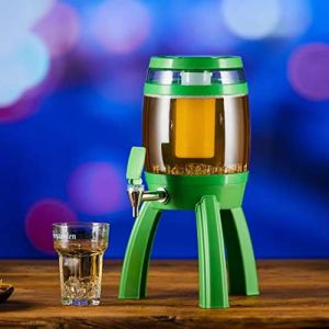 Girafe Biere 3L Tireuse A Biere Pro Fessionnelle Beer Tower Dispenser Girafe &Agrave; Bi&egrave;re Drink Dispenser for Bar, Cuisine, Barbecue KTV (Color : C) (Verdant Vogue, neuf)