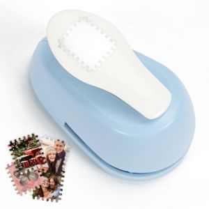 Creative Perforatrice Scrapbooking Timbre Carr&eacute;, Perforatrice de Bordure de Timbre-poste, pour Projets DIY, Cr&eacute;ation de Cartes, Papier D&eacute;coupage, D&eacute;corations 24 * 29mm (Large) (mailiaoshanghang, neuf)